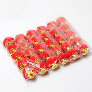 Sỉ bịch 100 dây treo, khánh treo đèn lồng nhung đỏ 3.5cm trang trí lễ Tết