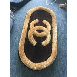 Thảm lót sàn, trải sàn phòng ngủ CAO CẤP thảm trải chân giường hình quạt 70cm*140cm