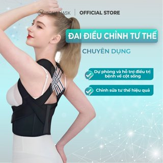 Đai Chống Gù Lưng Cao Cấp Nevor DCG03 Hỗ Trợ Định Hình Cột Sống, Cong Vẹo Cột Sống, Thoái Hóa Đốt Sống Cổ, Lệch Vai Gáy