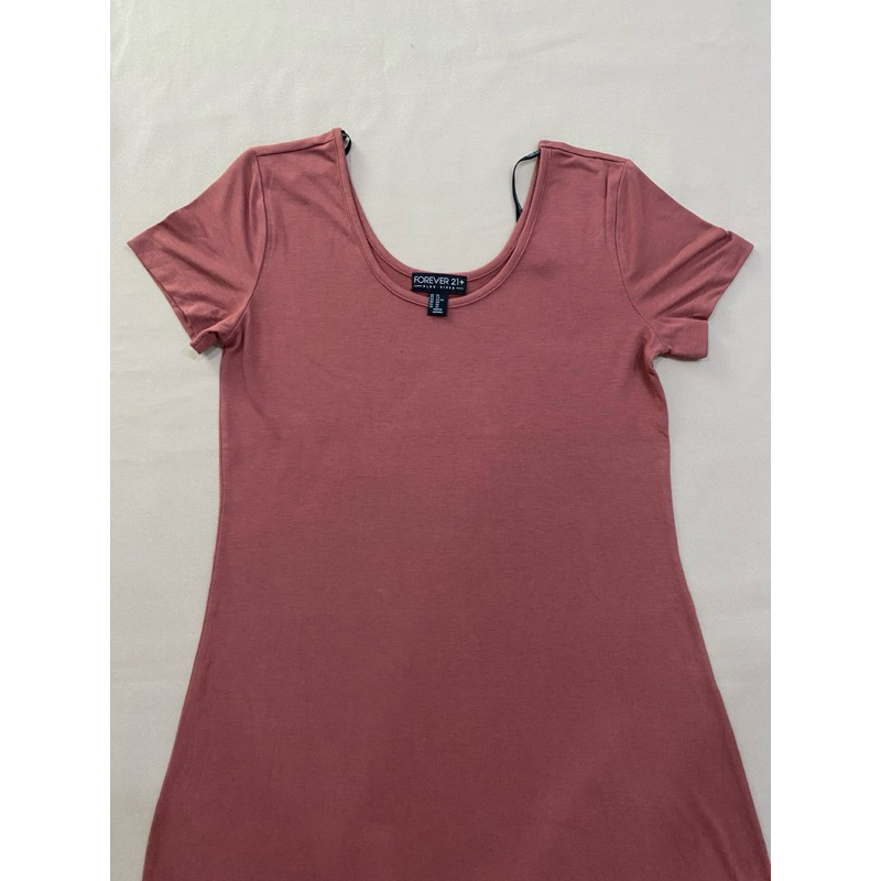 Đầm dáng dài thun mỏng F21  - Thanh lý vnxk