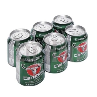 Lốc 6 lon Carabao Trâu húc thái 250ml