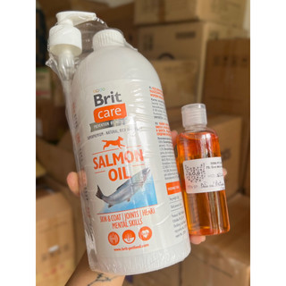 Dầu cá hồi Brit Care cho chó mèo - Thức ăn dinh dưỡng thú cưng GogiMeowMart x Britcare