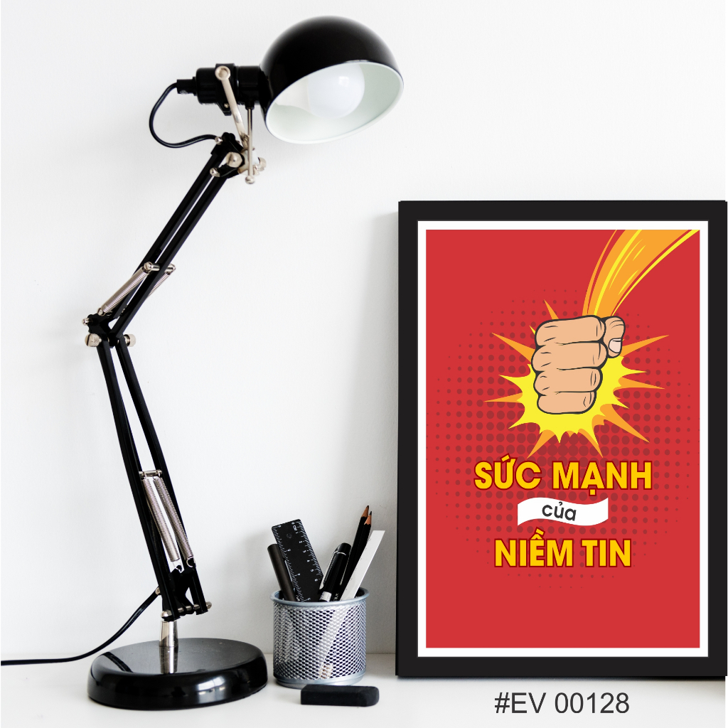 Khung tranh động lực slogan hay