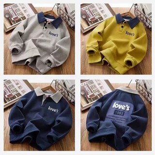 Áo nỉ nhiều màu bé trai
