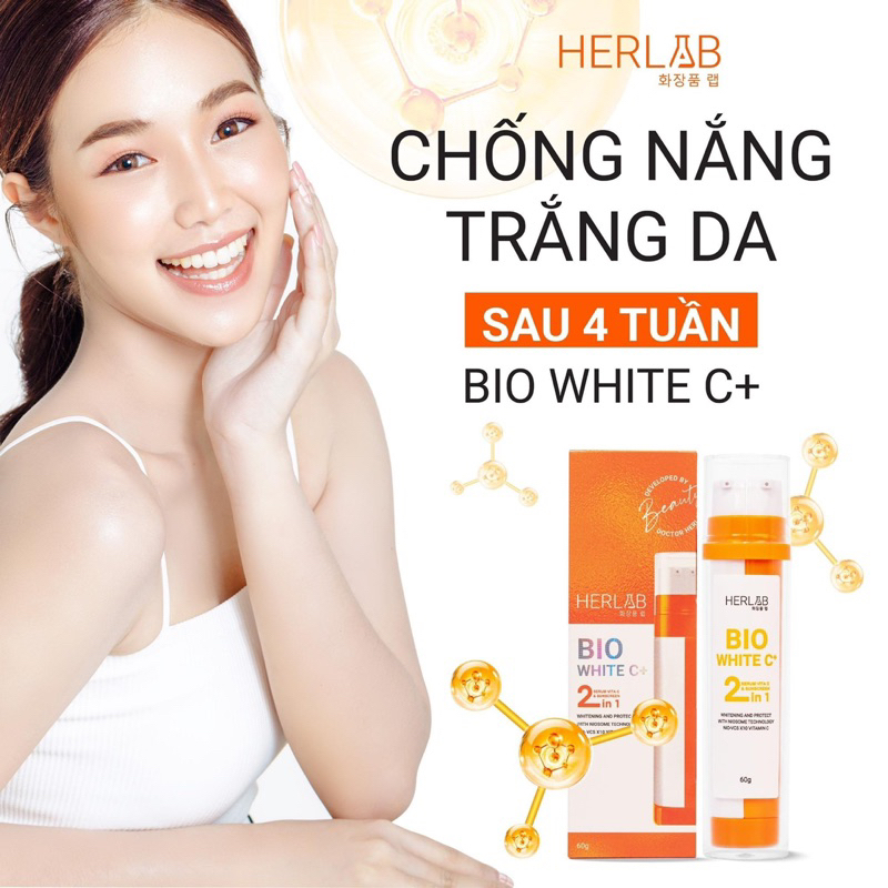 KEM CHỐNG NẮNG TRẮNG DA HERLAB PRINCESS WHITE CHÍNH HÃNG