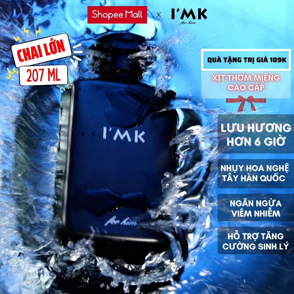 Tinh Chất Vệ Sinh Nam Thảo Dược Cao Cấp 6H Lưu Hương Chính Hãng I'MK