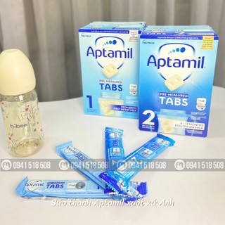 Sữa Aptamil Anh Dạng Thanh Hộp 24 thanh