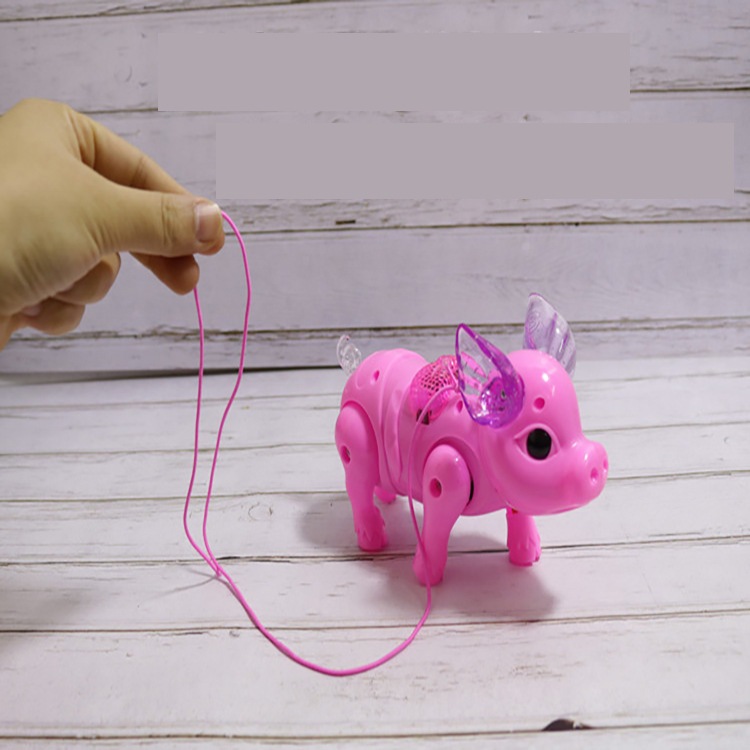 Đồ chơi heo chạy pin phát nhạc vui nhộn cho bé