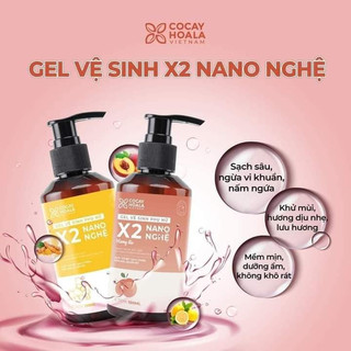 Dung dịch vệ sinh phụ nữ x2 hương đào Cỏ Cây Hoa Lá 150ml Chính hãng