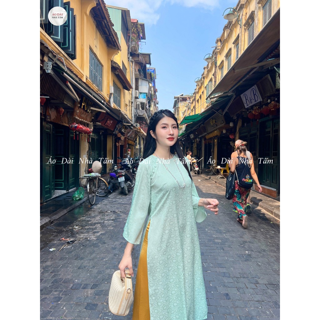 CÁCH TÂN GẤM TRƠN XANH NHẠT  - CT31