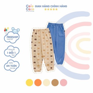  Quần Dài Bé Trai Bé Gái Chất Len Tăm Co Giãn 9-15kg Colo Cozo  Sỉ  Quần Dài Len Tăm Cho Bé Trai Gái Cao Cấp QUẦN ALIBABA 