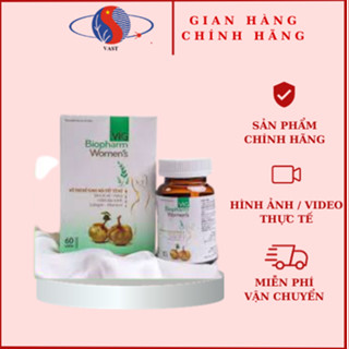 [CHÍNH HÃNG - LỌ 60v] Sâm tố nữ VIG WOMEN'S PLUS hỗ trợ cải thiện tiết tố nữ, trắng da mờ nám - SP Viện Hàn Lâm KH&CN VN