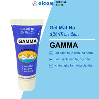 Gel mặt nạ lột mụn cám gamma tuýp 25g làm sạch mụn cám, mụn đầu đen, sợi bã nhờn