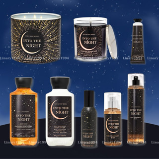   Linary1994  Mùi Hương INTO THE Night Chính Hãng Mỹ | Body Mist Gel Tắm Nến Thơm Dưỡng Thể Siêu Thơm 