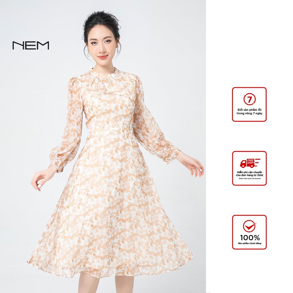 Đầm nữ thiết kế cao cấp NEM Fashion 41632 giá tốt