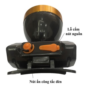 Đèn pin đội đầu A4 chiếu xa siêu sáng chuyên ráy tai, soi ếch