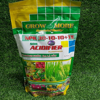Phân bón lá npk 30-10-10 grow more gói 1kg