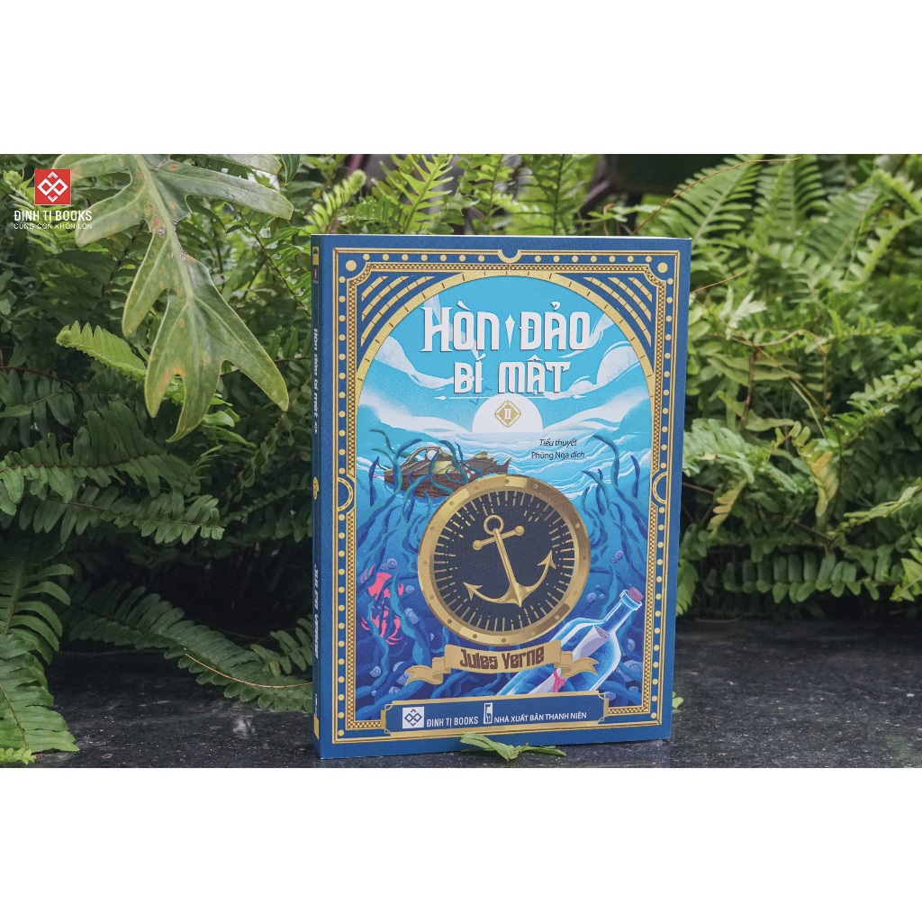 Sách - Hòn đảo bí mật Jules Verne - Đinh Tị Books