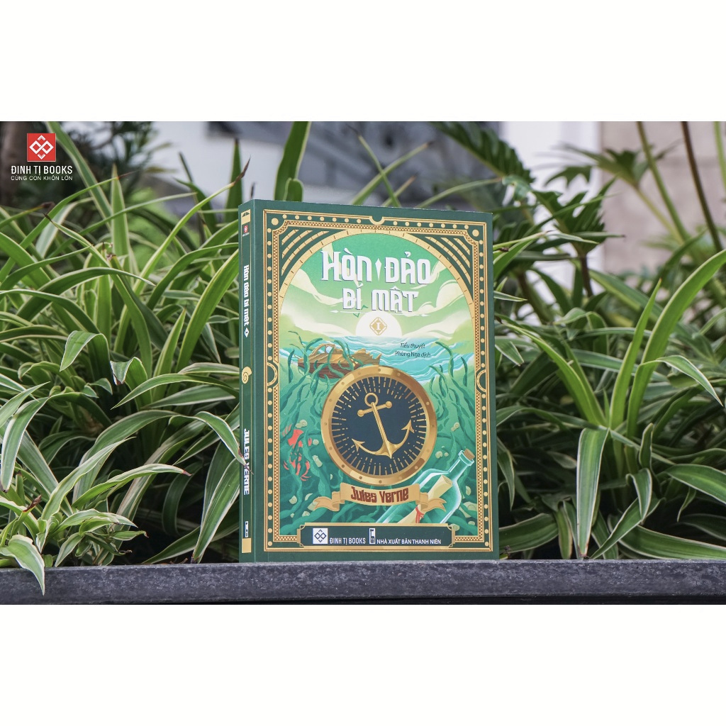 Sách - Hòn đảo bí mật Jules Verne - Đinh Tị Books