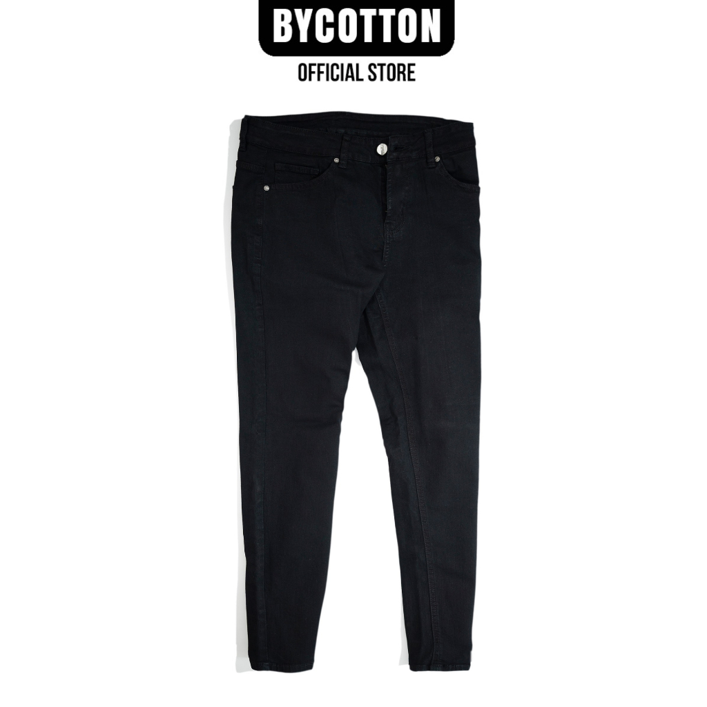 Quần Jeans Dài Nam Cao Cấp Màu Đen Jeans Black BY COTTON