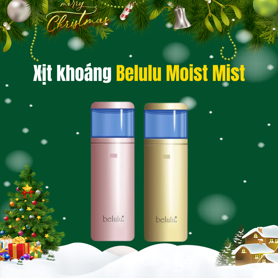 Máy xịt khoáng Belulu Moist Mist (mẫu mới)