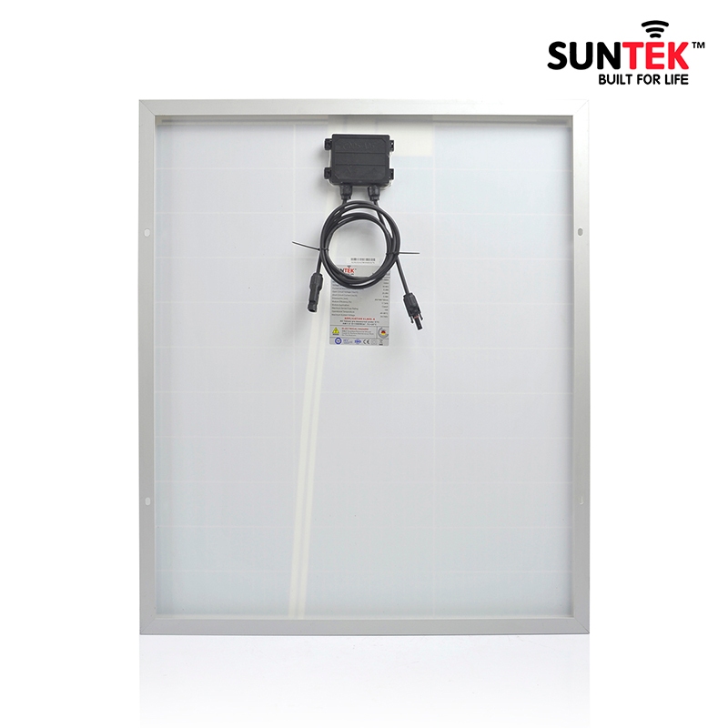 Tấm Pin Mono Năng Lượng Mặt Trời SUNTEK SSP-100W/18V 12BB - Hàng Chính Hãng - Bảo hành 12 năm