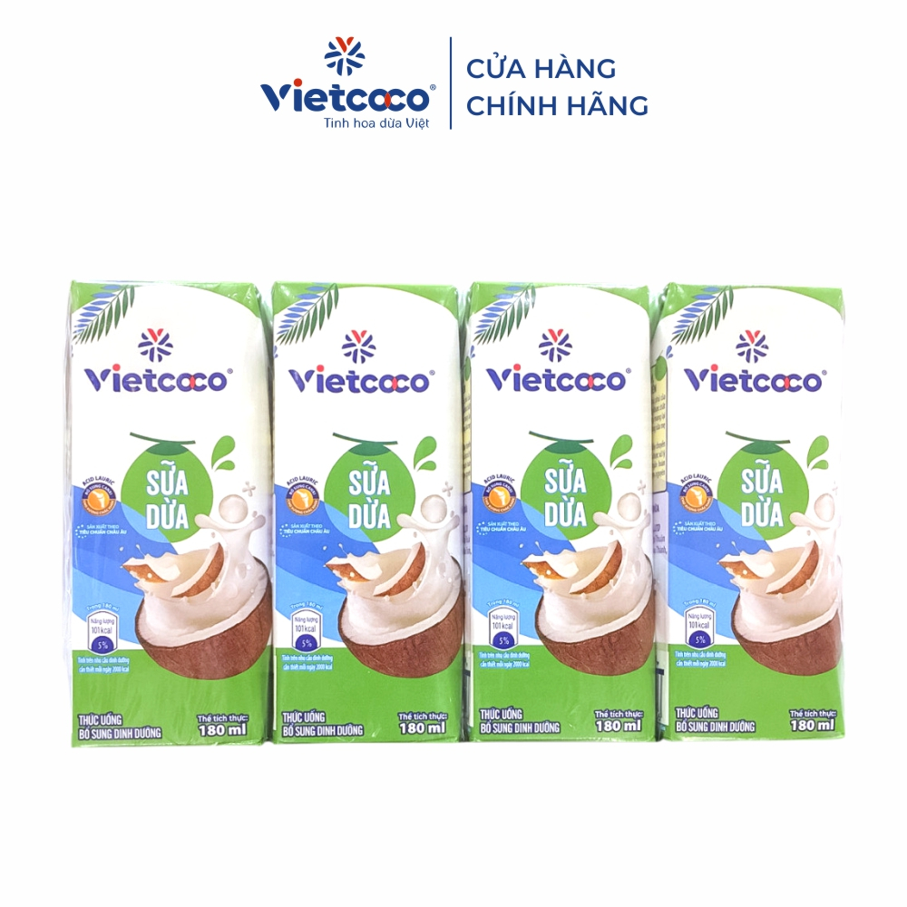 Sữa dừa UHT Vietcoco 180ml