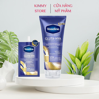 sữa dưỡng thể vaseline tím gluta hya 10X over - ninght thái chai 300ml