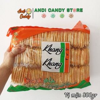 Bánh gạo tuyết khang khang mặn ngọt 800gr