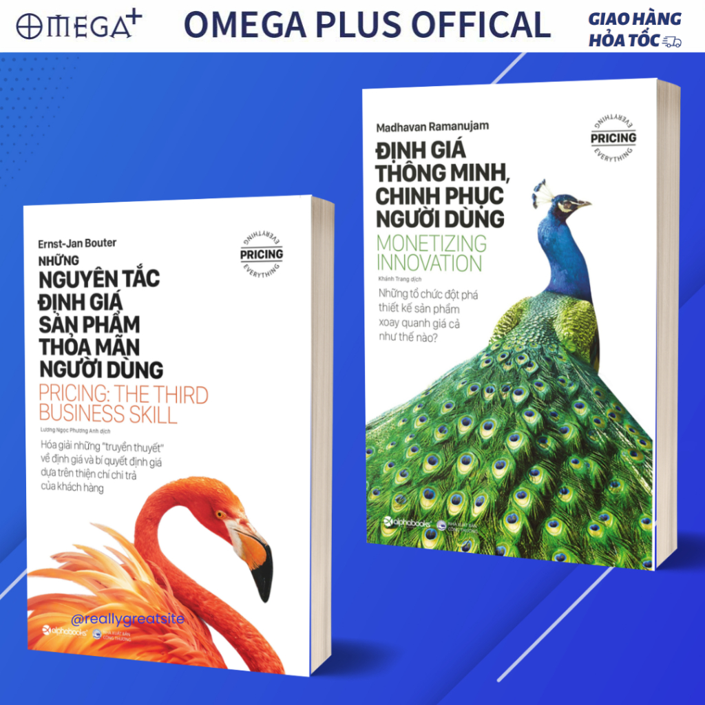 Sách - Combo Định Giá Thông Minh + Nguyên Tắc Định Giá Thỏa Mãn Người Dùng