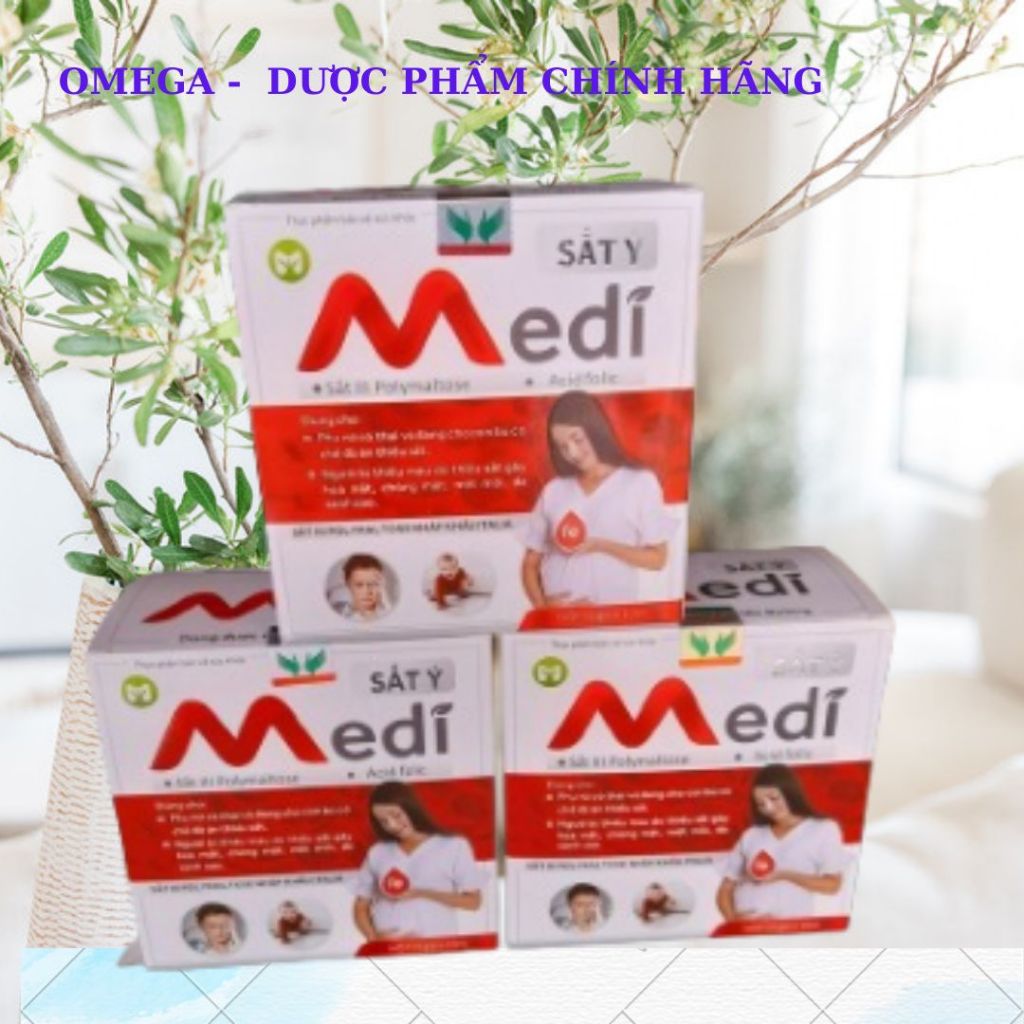 SẮT Ý MEDI  - SẮT KHÔNG NÓNG, KHÔNG GAY TÁO BÓN CHO BÀ BẦU