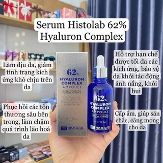 Tinh Chất Cấp Ẩm HISTOLAB HYALURON COMPLEX AMPOULE 62% 50ml