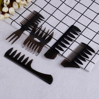 Lược chải tóc răng to làm đẹp kiểu bluezoo - lược gỡ rối tạo kiểu tóc - tizz