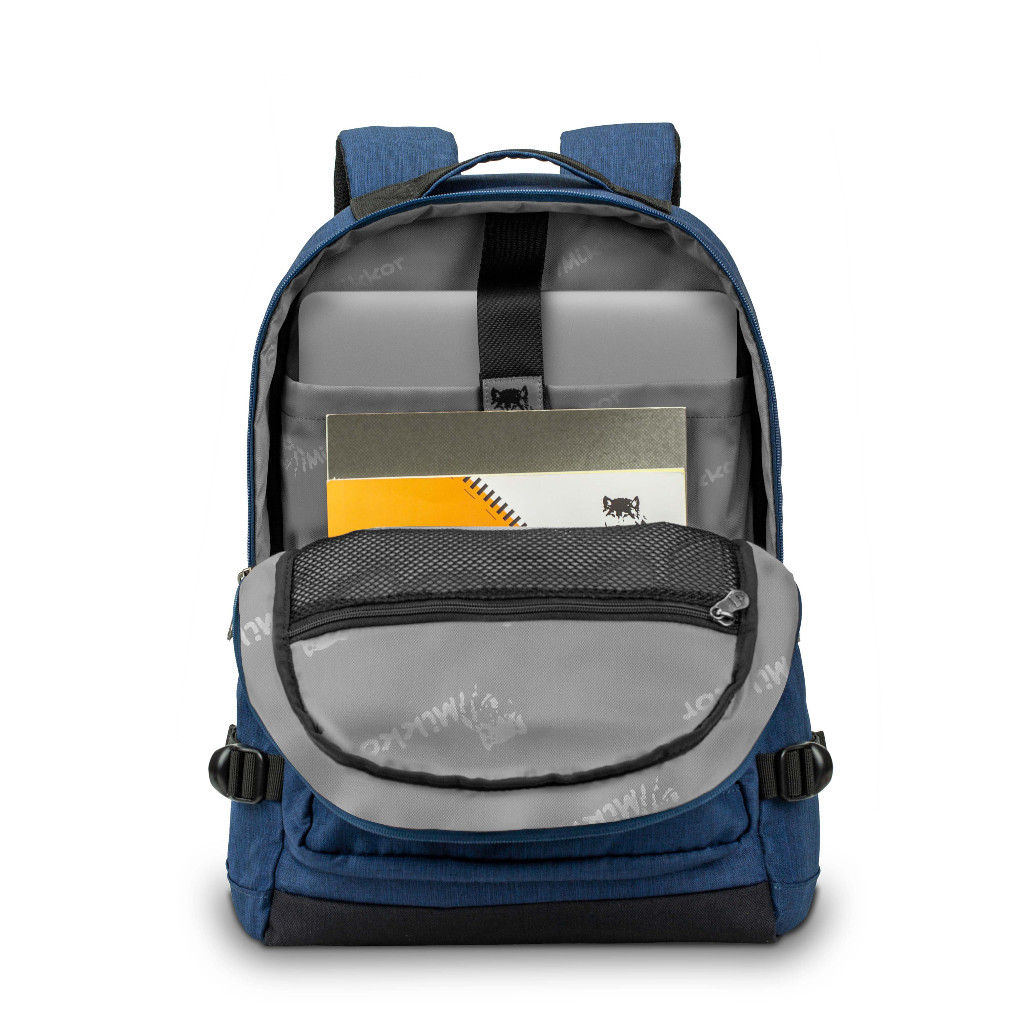 Ba lô thời trang Mikkor The Eli - Xanh navy