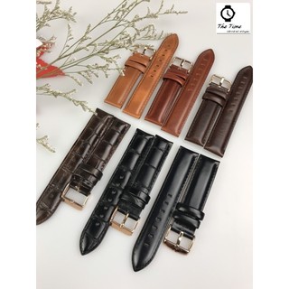 Dây Da D.d Đồng Hồ D.d Khóa Vàng Đủ Dòng Máy Đủ Size [Hàng Chính Hãng] _ Dây Da Dd Authentic