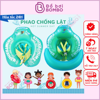 Phao bơi chống lật cho bé NHÃN HIỆU ABC (Hồng,xanh)