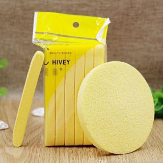 Gói Bông Mút Bọt Biển Rửa Mặt Chivey Chính Hãng 12 miếng/gói Khăn Khô