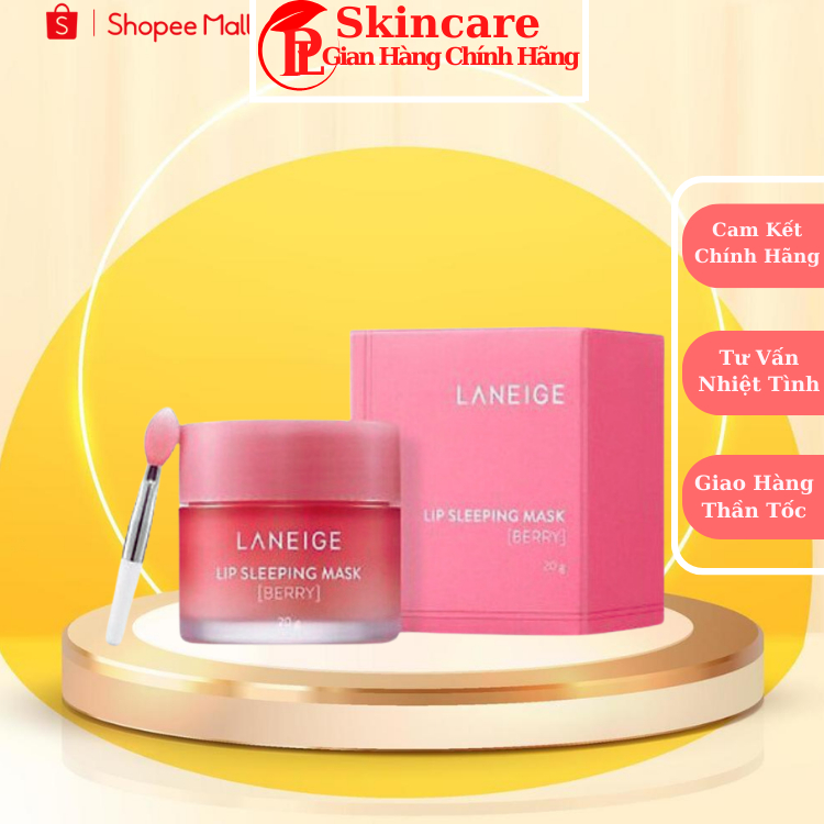 Mặt Nạ Ngủ Môi Lip Sleeping Laneige 3g và 20g Hàn Quốc dưỡng môi chống nứt nẻ