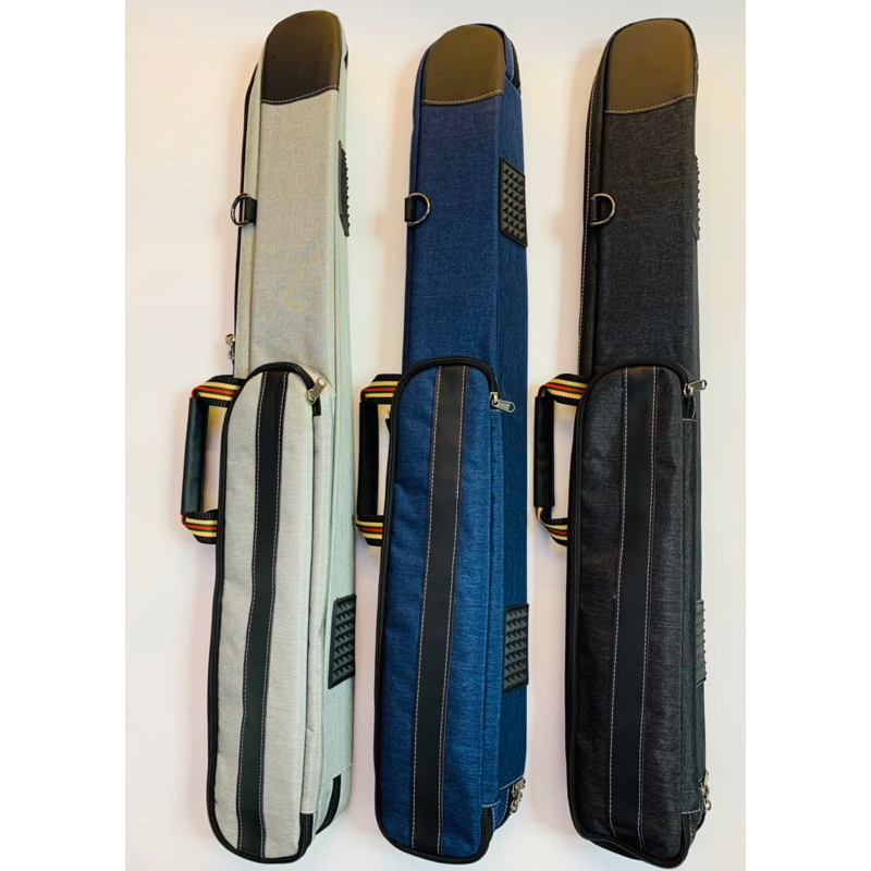 Bao cơ bida lỗ, đựng gậy bi a 3x3 phong cách classic cao cấp 3 màu