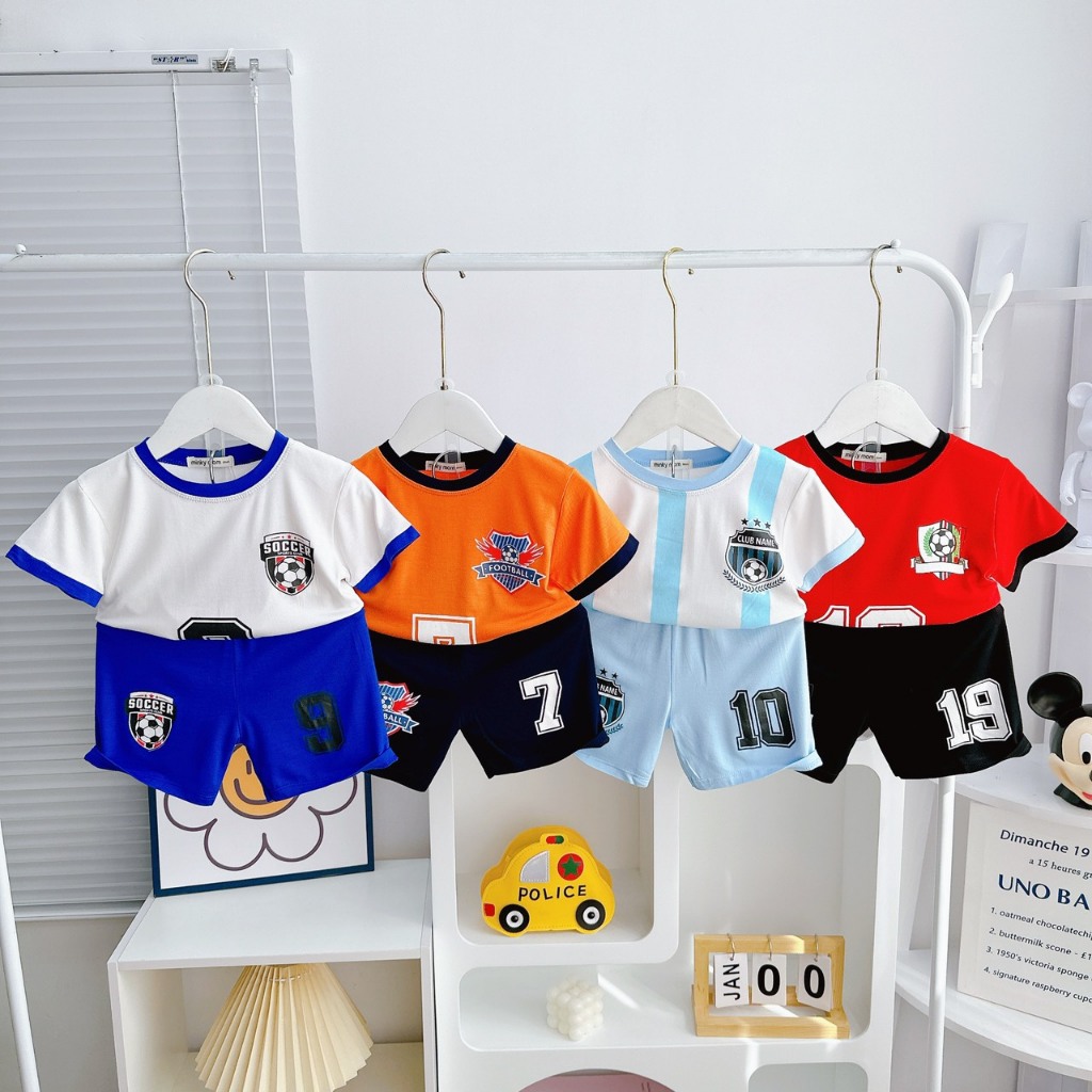 Bộ cộc tay cho bé 💖 FREE SHIP 💖bộ  cộc tay Siêu Nhân Vho bé trai bé gái chất thun lạnh cao cấp siêu mềm mát