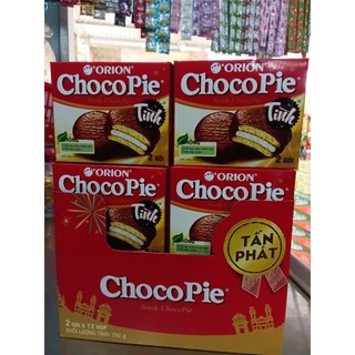 Bánh chocopie khay lễ, khay 12 hộp nhỏ