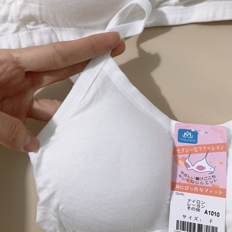 Áo lá học sinh cấp 2 cấp 3 áo lót bé gái dậy thì có mút áo ngực cho học sinh HOCSINH02