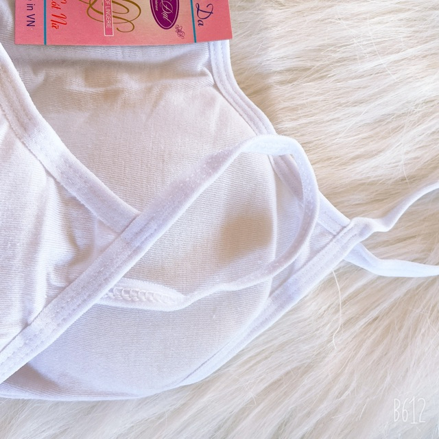 Áo lá học sinh cấp 2 cấp 3 áo lót bé gái dậy thì có mút áo ngực cho học sinh HOCSINH02