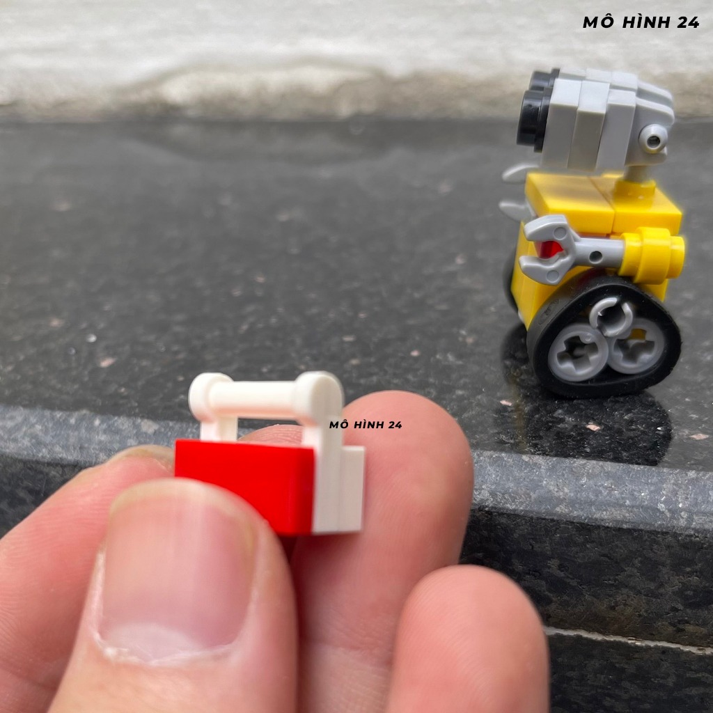 Đồ chơi lắp ráp xếp hình Wall-E MOC MINI WALL e người máy robot biết yêu disney tự chế custom figure