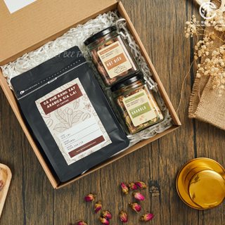  Set Quà Tặng Cà Phê & Hạt Dinh Dưỡng CTG353 Quà Tặng Bố Mẹ Khách Hàng Độc Đáo 