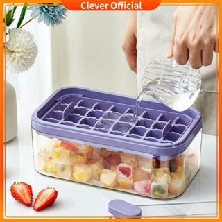 Best cook Khay Làm Đá 2 Lớp 64 Cái Hộp Tại Nhà Bấm Dễ Dàng Phát Hành Bảo Quản Tủ Đông