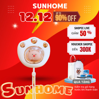 Máy sưởi mini cầm tay bỏ túi đa chức năng, quạt sưởi ấm mini thông minh nhỏ gọn chất liệu cao su - s51