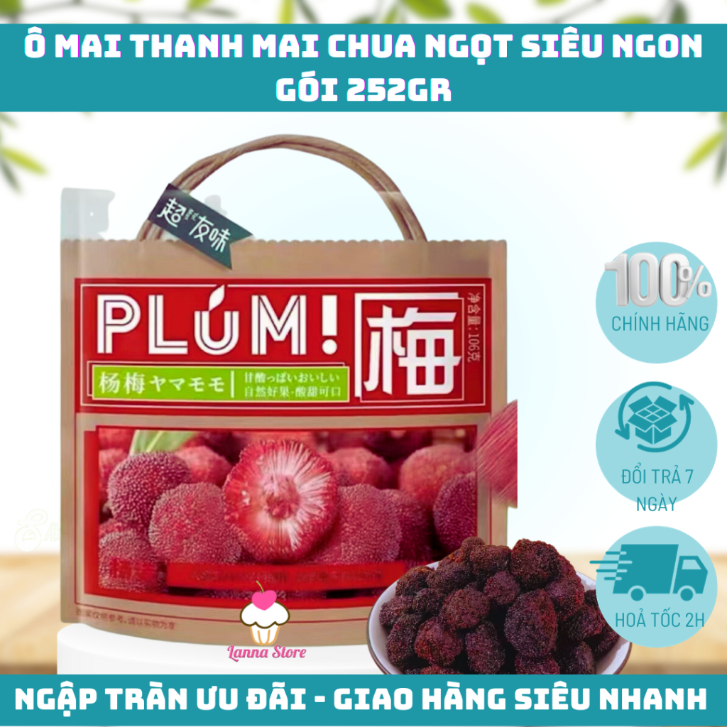Ô Mai Thanh Mai Chua Ngọt Siêu Ngon Hộp 620gr