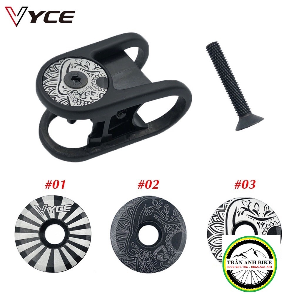 Nắp đậy pô tăng xe đạp VYCE