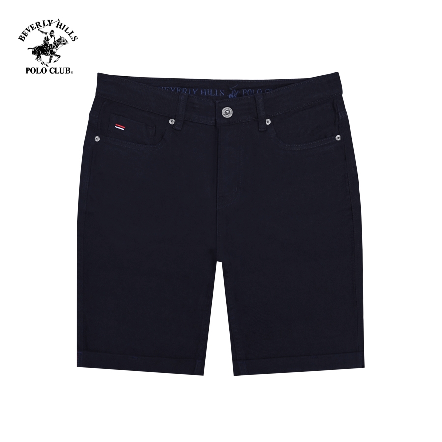 Beverly Hills Polo Club - Quần short Nam Slim Fit Navy - QKMSSW23V006